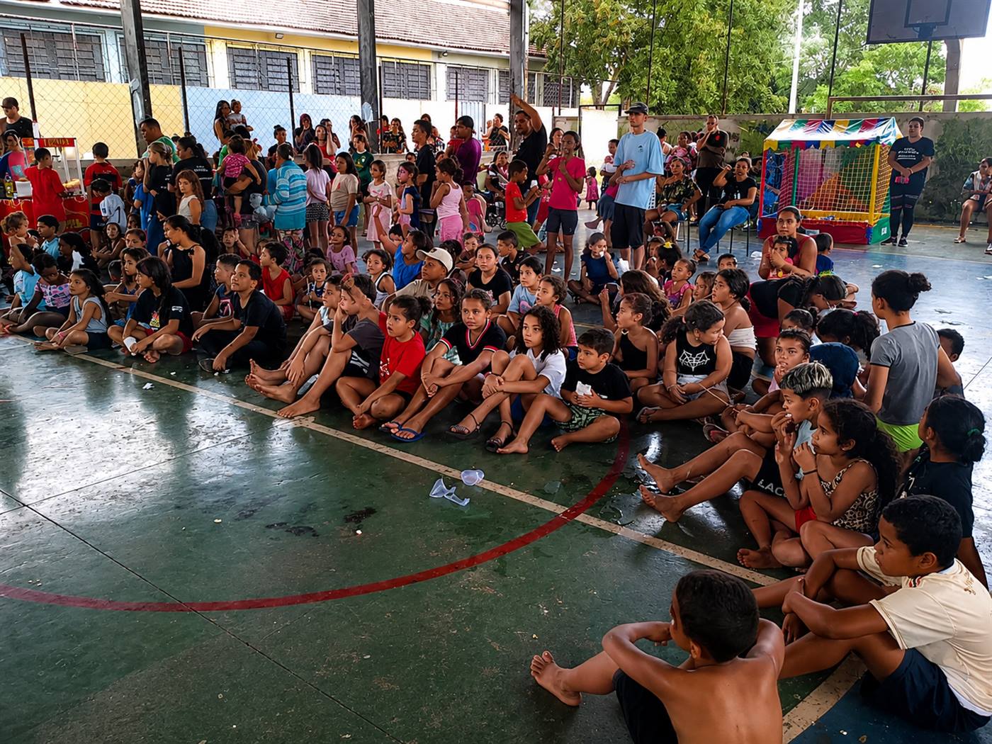 Dia da Ação com as Crianças no Novo Amparo